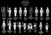 Decalque Família Star Wars